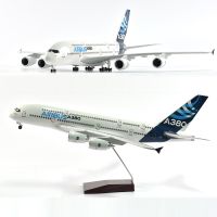 JASON TUTU 46cm model Airbus 380 Plane Model Airplane Model Aircraft Model 1/160 Scale Diecast Resin Airplanes Planes