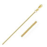 สร้อยคอโซ่มิลาโน่ทองคำแท้ 14K ขนาด 1.1 มม.14k Yellow Gold Milano Chain 1.1mm