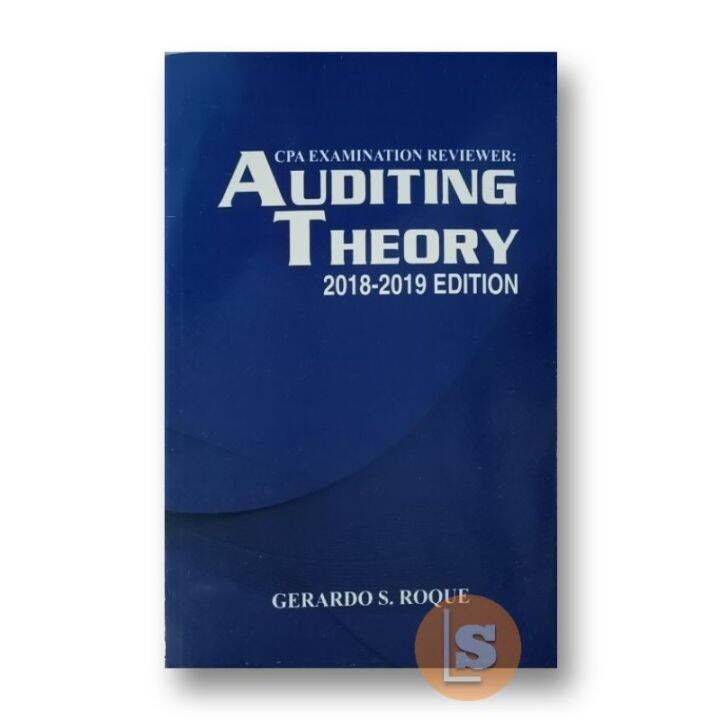 CPA EXAMINATION REVIEWER: AUDITING THEORY (2018-2019 Edition) | Lazada PH