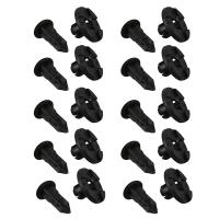 10 x Plastic Fastener Clip 8mm For Nissan