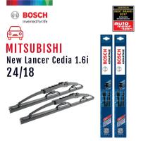 Bosch ใบปัดน้ำฝน รุ่น Advantage ขนาด 24/18 นิ้ว สำหรับ MITSUBISHI Lancer year 02- 11