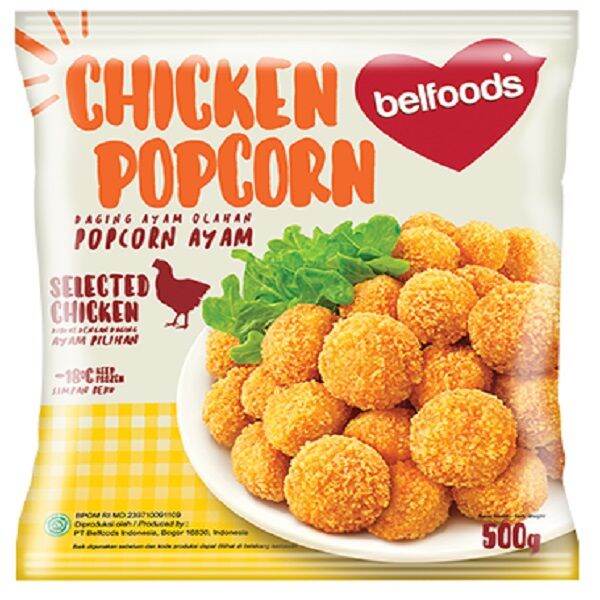 CHICKEN POPCORN BELFOODS 500GR HALAL BOLA AYAM TEPUNG Lazada Indonesia