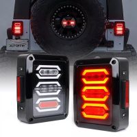 Usa/eu Edition รมควันไฟท้าย LED สำหรับ Jeep-Wrangler JK JKU Sports 2/4ประตู2007-2017