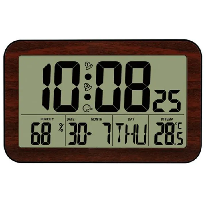 Large Screen Digital Wall Clock Home Electronic Wall Clock Student