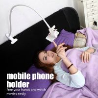 Universal Lazy Mobile Phone Gooseneck Stand Holder Stents Flexible Bed Desk Table Clip Bracket for Phone Flexible Holder Arm