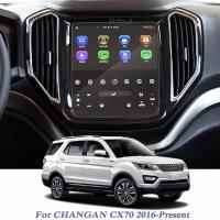 สำหรับ Changan หน้าจอสัมผัสนำทางจีพีเอสรถยนต์ป้องกันการขีดข่วน Cx70t Cx70 2016 2018 LCD ป้องกันฟิล์มกันรอยกันกระแทก