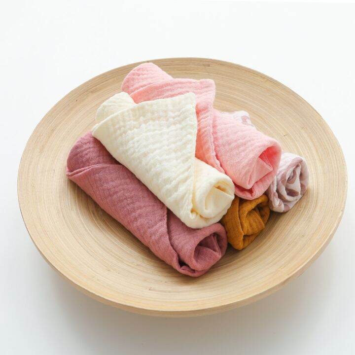 5-pcs-baby-cotton-square-towel-infant-hand-face-washcloth-handkerchief-muslin-cloth-feeding-bib-burp-cloth-saliva-towel