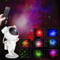 Galaxy Projector Lamp Starry Sky Night Light For Home Bedroom Room Decor Astronaut Decorative Luminaires Childrens Gift NEW