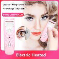 Portable Electric Heated Eyelash Curler Comb Eye Lash Perm Long Lasting Eyelashes Curls Thermal Eyelash Curler Makeup Tools