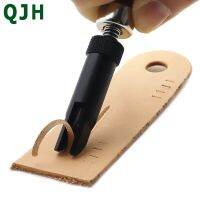 Handmade leather goods diy tools leather adjustable depth pusher trencher American V-shaped trencher