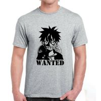 ใหม่ เสื้อยืดลําลอง แขนสั้น คอกลม พิมพ์ลายอนิเมะ Luffy One Piece T Ace สําหรับผู้ชาย ไซซ์ S 3Xl N1YL