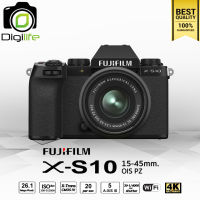 Fujifilm Camera X-S10 Kit 15-45 mm.OIS PZ - รับประกันร้าน Digilife Thailand 1ปี