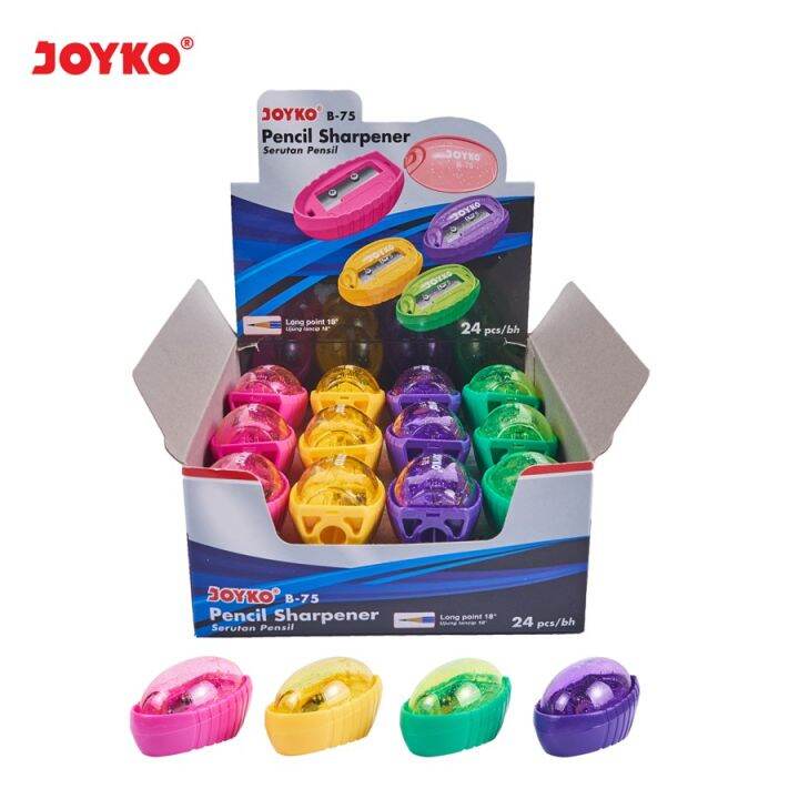 Joyko Sharpener B-75 (Kapal) - ( 1 Pack - 24 Pcs ) | Lazada Indonesia