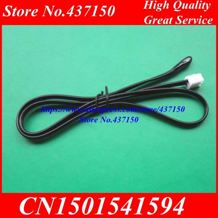 ‘；【。- NTC Thermistor High Precision Air Conditioning Temperature Sensor 5K  10K 3950  1% Black Line 1M Cable With XH2.54 2P Connector