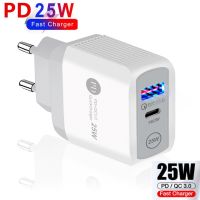 【Taotao Electronics】 25W PD QC3.0 Usb Type C Origina Quick Charger สำหรับ Xiaomi Huawei Samsung Iphone 13 Pro Max 12 Pd Fast Chargeur อุปกรณ์เสริมโทรศัพท์