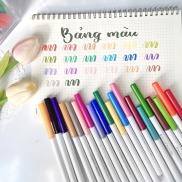 Set 20 cây Crayola Supertips Washable Marker 20 màu viết Calligraphy đầu