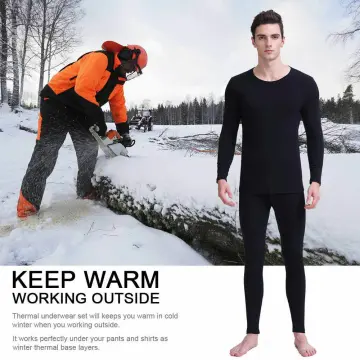 Wool Pants Merino Thermal Underwear Men Merinos Women Pants Leggings Man  Long Johns Warm Winter Men's Leggins Men's Trousers