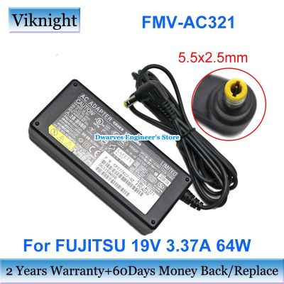 Original Charger For Fujitsu FMV-BIBLO NB90J/T NB50K P771 U7410 Q702 NEC EX231W PC-LL750 AC Adapter 19V 3.37A FMV-AC321 FPCAC49