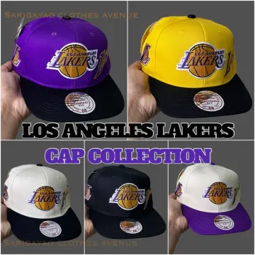 Los Angeles Lakers NBA Retro Pinstripe Snapback Hat