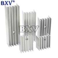 10PCS Aluminum Heatsink Radiator 15*10*16/20/22/25/30/40/50mm TO-220 Transistor For Transistors TO220 White WATTY Electronics