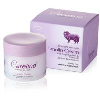 ครีมรกแกะ Careline Lanolin Cream With Grape Seed Oil &amp; Vitamin E 100ml