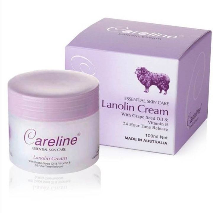 ครีมรกแกะแพ็คคู่-careline-placenta-cream-และ-careline-lanolin-cream-100-ml-นำเข้าจากออสเตรเลียแท้ล้าน