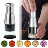 Garlic Crusher Onion Chopper Multipeler Vegetables Chopper Manual Garlic Press Machine Garlic Squeezer Kitchen Tools