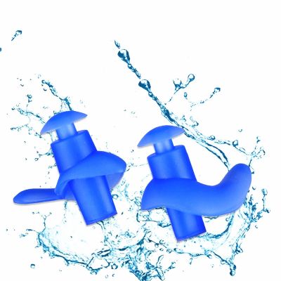 A Pair Swimming Ear Plug Soft Silicone Waterproof Dust-Proof Shower Anti-noise Diving for Adult Children Water Sport Earplugs