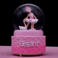 Music Box Dancing Ballet Girl Princess Crystal Ball Music Box for Children Little Girl Birthday Gift Boutique toy