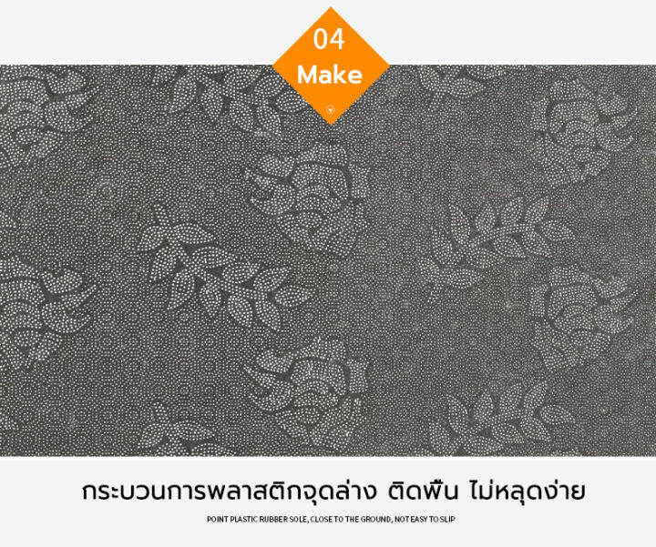 พรมห้องครัว-เสื่อประตูห้องน้ำ-carpet-40-60-พรมขนสั้น-พรมปูพื้น-พรมปูพื้นในห้องครัว50-80