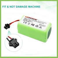 14.4V 2600mAh Li-ion Battery For Conga Excellence 990 1090 1790 1990 Ecovacs Deebot N79S N79 DN622 Eufy Robovac 11S 12 （สต็อกสำเร็จรูป） agapi