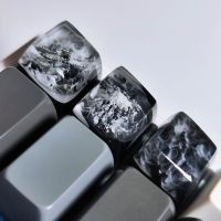 Personality Great Wall Keycap Gift Light-transmitting 1U ESC Keys Snow Mountain Resin Games Backlit Keycap For Cherry MX Axis