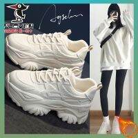 ☞◇  รองเท้านักเรียนผู้หญิง Woodpecker daddy shoe girl spring 2023 ใหม่ระเบิดอินเทอร์เน็ตคนดังอเนกประสงค์นักเรียนแสงนุ่มรองเท้าผ้าใบผู้หญิง