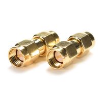 1pc SMA Male to Male Plug Adapter SMA male to SMA male plug RF Coaxial Connector Straight Gold Plated Converter