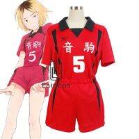 【ร้อน】 Haikyuu!! Nekoma High School Kenma Kozume Kuroo Tetsuro คอสเพลย์เครื่องแต่งกาย Haikiyu Volley Ball ทีม Jersey ชุดกีฬา