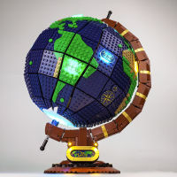 ชุดไฟ LED สำหรับไอเดีย21332 Rotating The Globe Collectible Building Blocks Set Lamp Lighting DIY Toys No Model