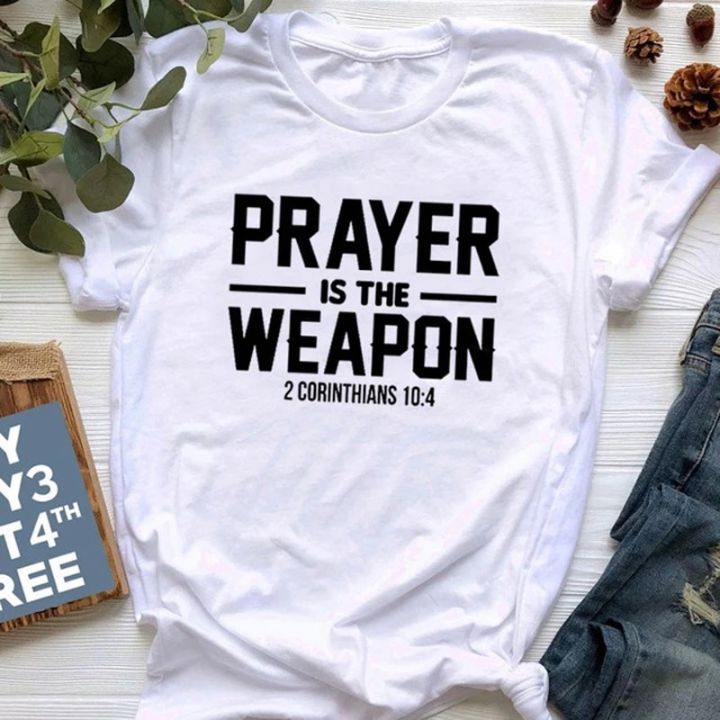 prayer-the-arms-2-corinthians-104-christian-t-shirt-casual-bible-verse-religion-tshirt-women-graphic-quote-tee-st-100