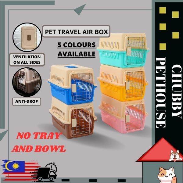 [Ready Stock]Pet Carrier Cat Carrier Cat Cage Cat Outdoor Carrier Pet