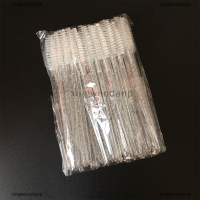 xingwendanp 50pcs ทิ้งคริสตัลขนตาแปรงมาสคาร่า wands applicator grafting eyelash