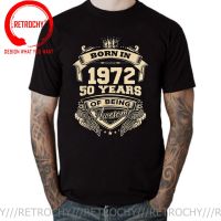 Old Vintage Limited Edition Born In 1972 50Th Birthday Gift T Shirt Retro Made In 1972 50 Years Of Being Awesome T-Shirt Clothes