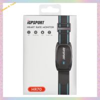 IGPSPORT เครื่องสายคล้องมืออัตราการเต้นหัวใจแขน HR70บลูทูธเซ็นเซอร์วัดอัตราการเต้นของหัวใจอัจฉริยะความแข็งแรงสุขภาพไร้สาย