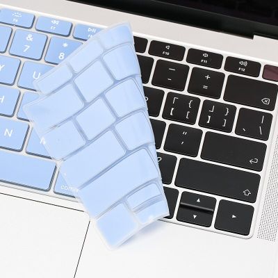 Candy 8 Colors English US Enter Silicone Keyboard Cover Protector Skin Case For Apple Macbook Air 13 15 A1466 A1278 A1398 Laptop Keyboard Accessories