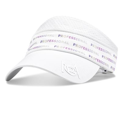 WomenS Golf Caps Visor Hat Moisture Wicking MZ046 White