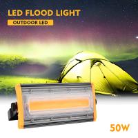 【☊HOT☊】 lezhandai00470736 ฟลัดไลท์50W,Ac 220V Cob สปอตไลท์กลางแจ้งกันน้ำโปรเจ็คเตอร์ Ip65ไฟสะท้อนแสงโคมไฟทำงานซักผนังอาคารภูมิทัศน์