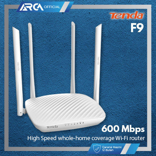 Tenda F9 600m Whole Home Coverage Wifi Router Lazada Indonesia