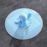 Silicone Floor Drain Cover Home Kitchen Toilet Sewer Deodorant Anti Clogging Bathroom Accessories Large Diameter Cute Sink Plug Traps Drains