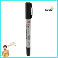 ปากกาเคมี 2 หัว SAKURA สีดำDUAL POINT PERMANENT MARKER PEN SAKURA IDENTI-PEN BLACK **ขายดีที่สุด**