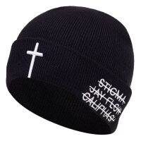 New Fashion Beanie Hat Skull Cap Slouchy Winter Warming Embroidery Cool Punk Men Women Boy Girl Teen Street Dance Cross Hats