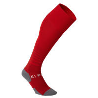 ถุงเท้าฟุตบอลเด็ก ถุงเท้าฟุตบอล สีแดง สีน้ำเงิน สีดำ สีขาว KIPSTA Kids Football Socks F500 Petrol Blue Red