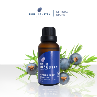 True Industry | น้ำมันหอมระเหย 100% จูนิเพอร์ เบอรี (Pure Juniper Berry Essential Oil) สำหรับใส่เครื่องพ่นอโรม่า